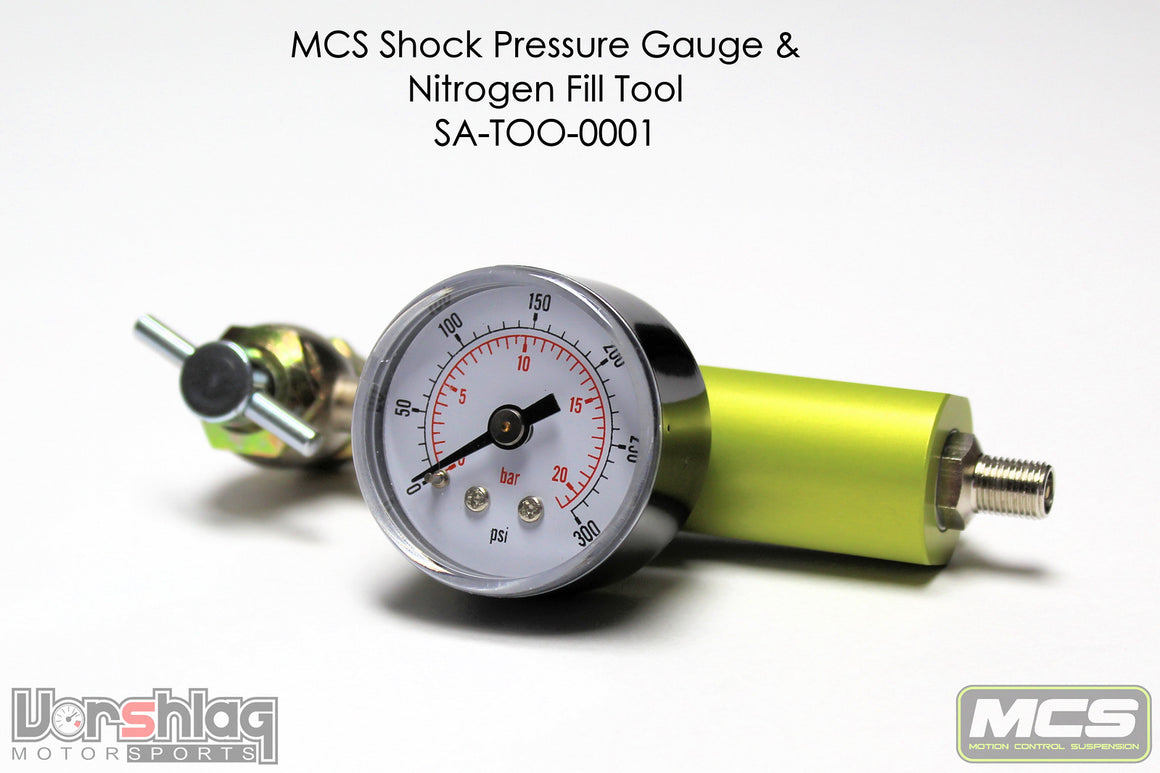 MCS Nitrogen Fill Tool and Gauge