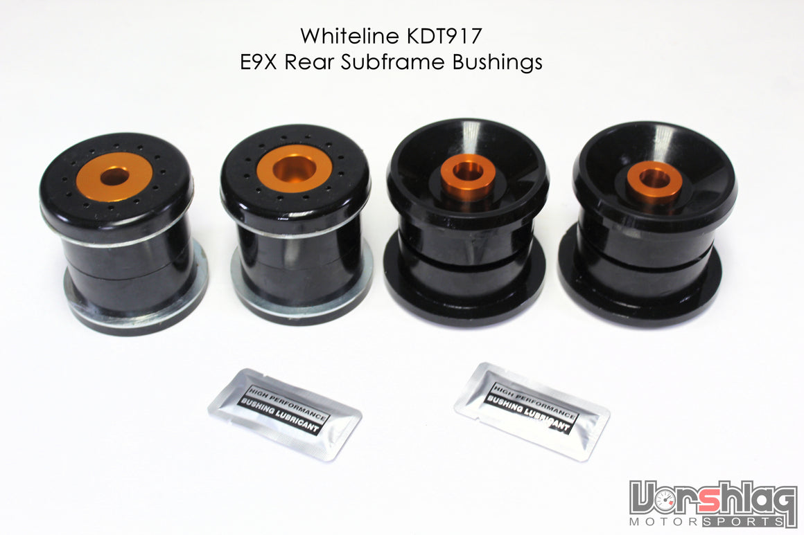 Whiteline Rear Subframe Bushings, BMW 1 Series E8X F2X 3 Series E9X F3X