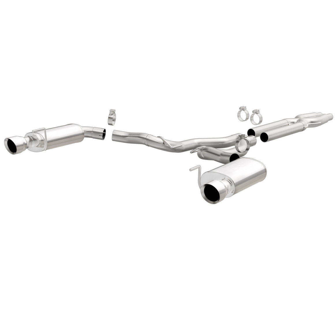 2015 Mustang GT 5.0 Magnaflow Street Series Cat-Back Exhaust System