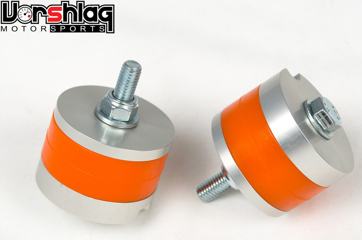 E30/36/46/82/92 Polyurethane Competition Transmission Mounts, 80A Durometer, Set