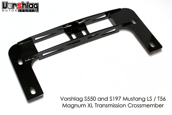 Vorshlag S550 and S197 Mustang LS / T56 Magnum XL Transmission Crossmember Kit