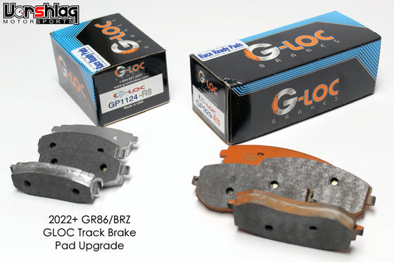 G-LOC Front Pads for BRZ/FRS
