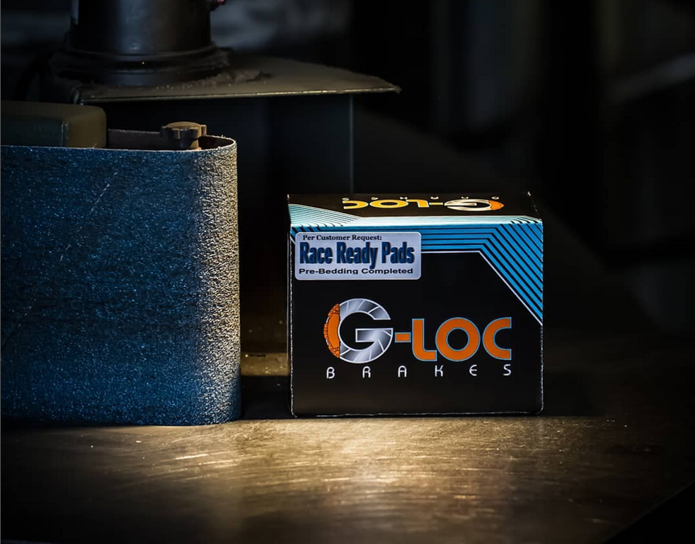 G-LOC Brake Pad Pre-Bedding Service