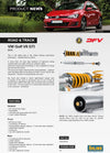 Ohlins Road & Track kit for VW MkVII Golf/GTI (2012-18) [VWS MT21S1]