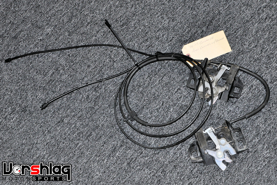 C6 Corvette Hood Latches & Release Cables (used)