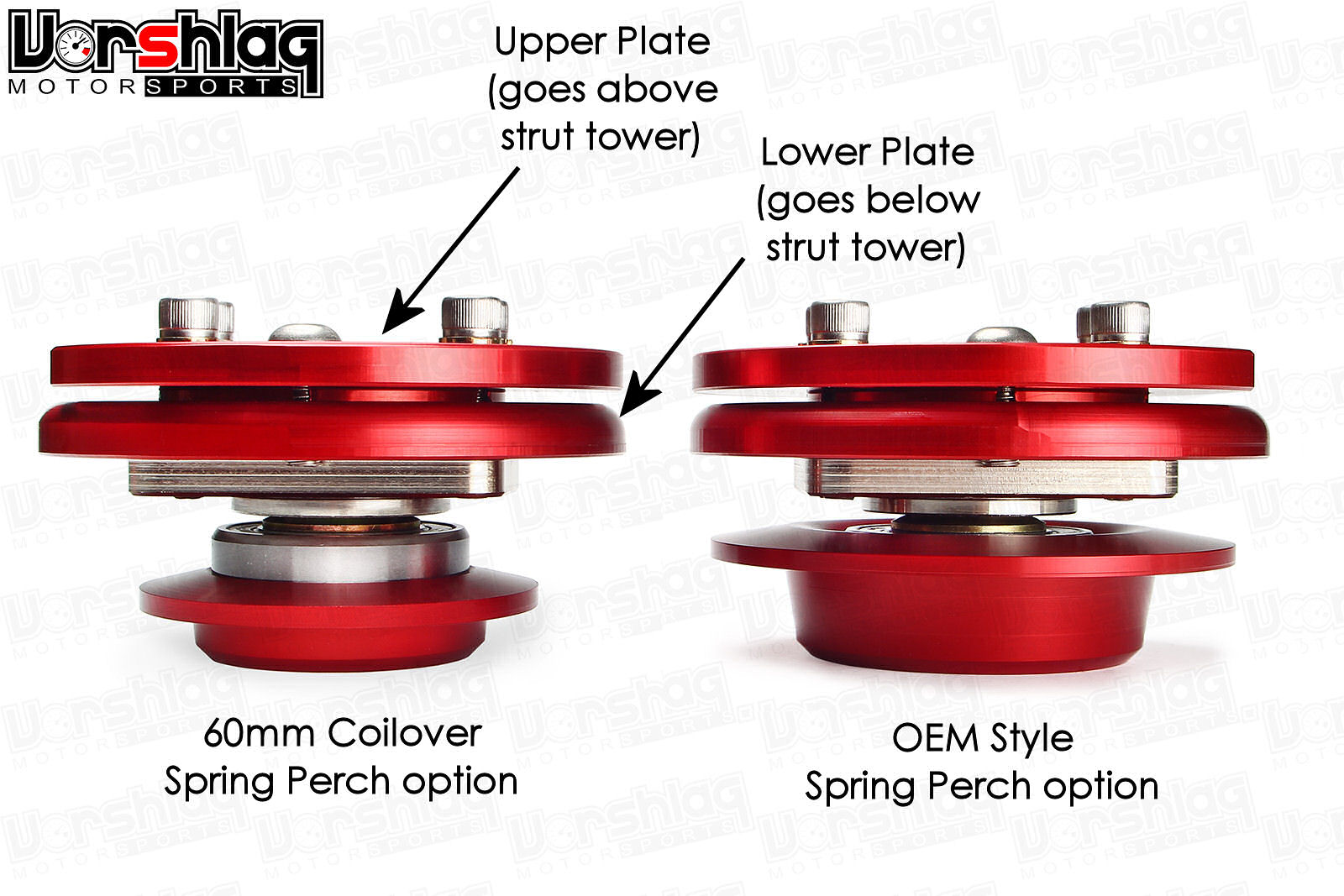 Vorshlag 5th Gen (2010-15) Camaro Camber Plates