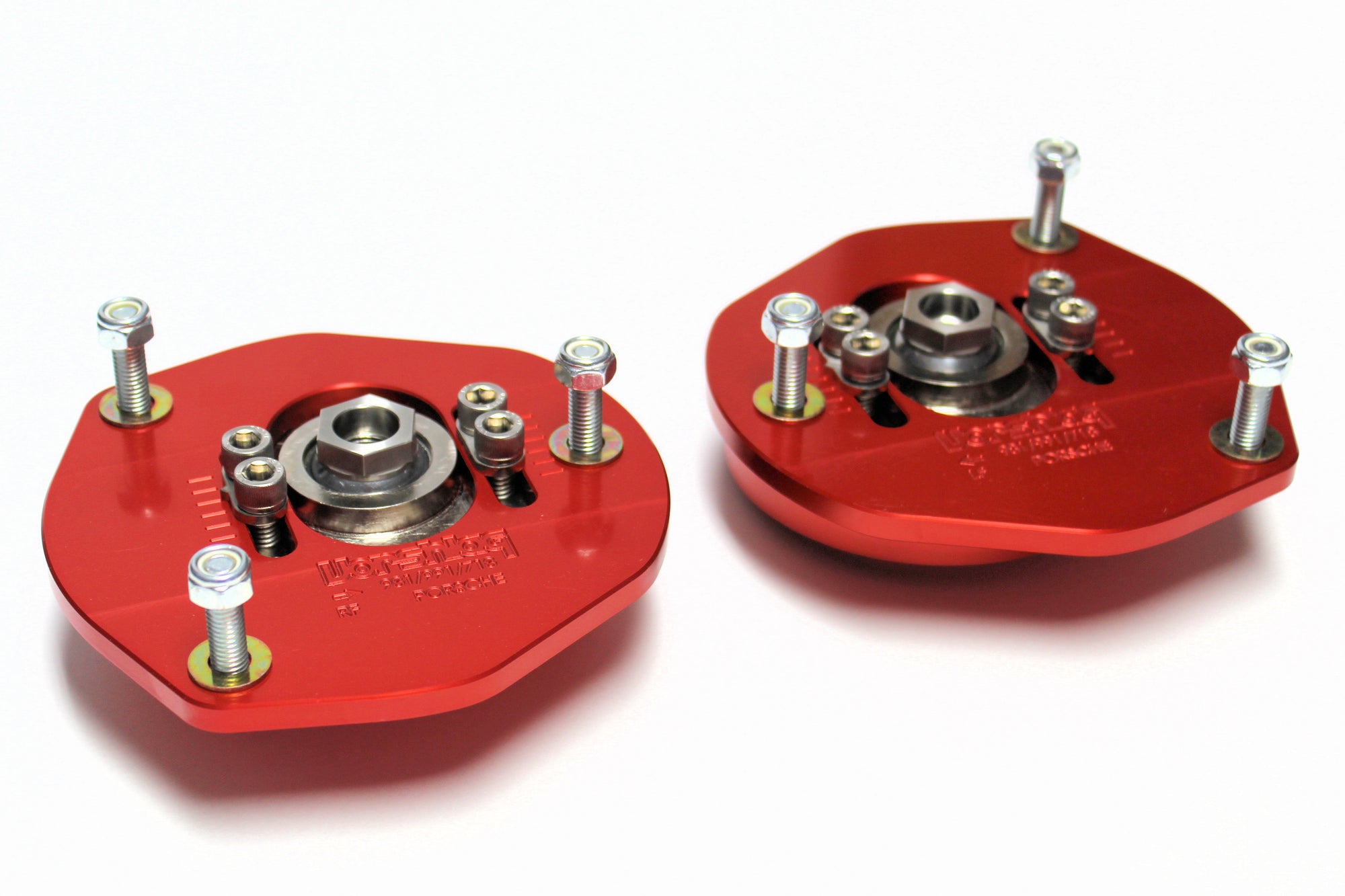 Vorshlag Porsche 718/981/982 (Cayman/Boxster) Camber Plates & OEM Perches