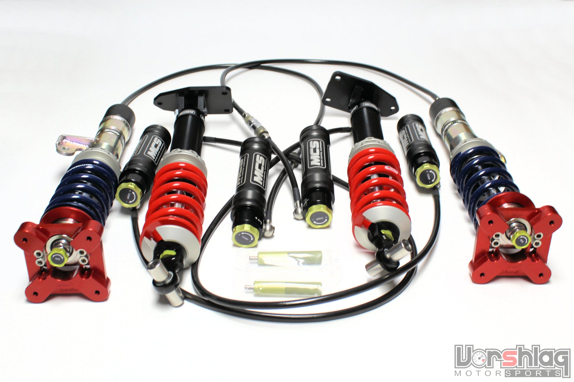 MCS RR2 Remote Double Adjustable Monotube Dampers (Toyota Supra A90, BMW Z4 G29)