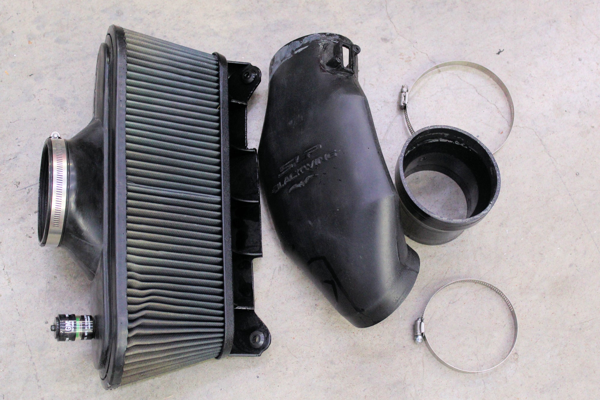 SLP Blackwing Cold Air Intake - 2008-13 C6 Corvette LS3 / LS7