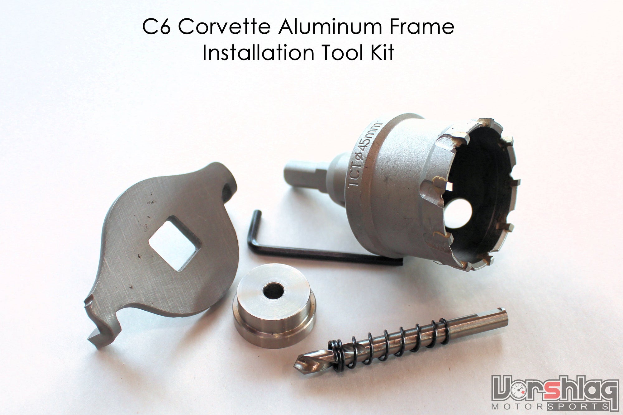 Vorshlag Spherical Front Shock Mounts (C6 Z06, ZR1) - With Tools