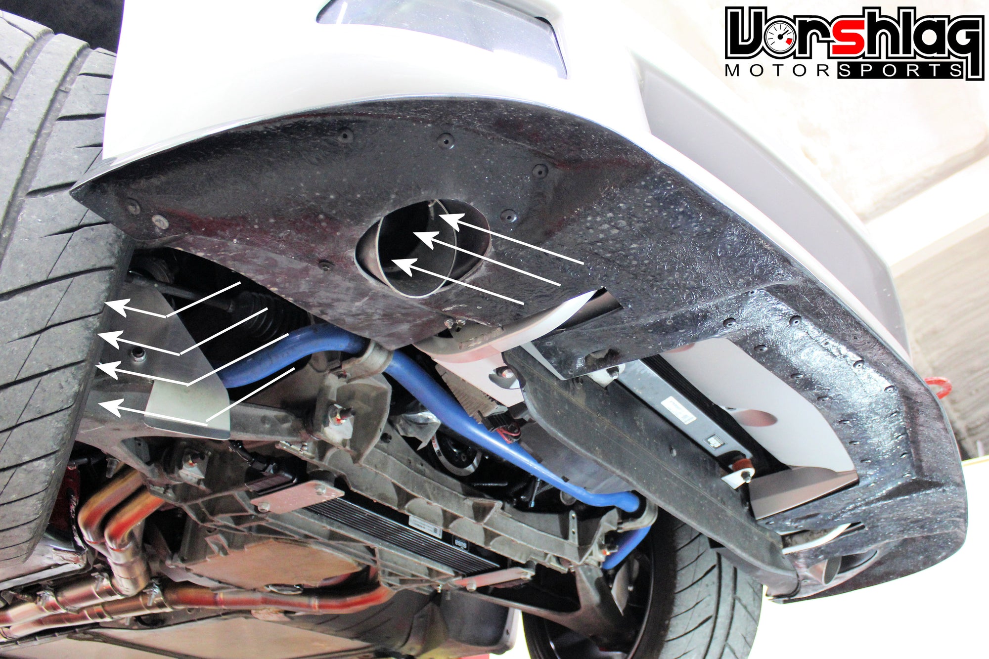 Vorshlag C6 Corvette Brake Cooling Deflector Kit