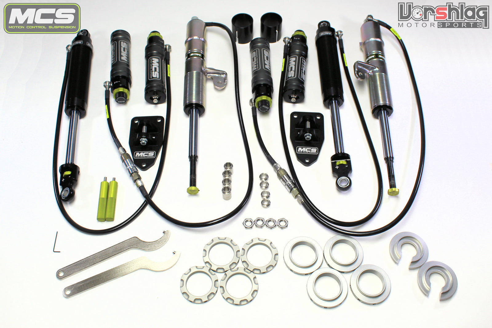 MCS RR3 Remote Triple Adjustable Monotube Dampers (Toyota Supra A90, BMW Z4 G29)