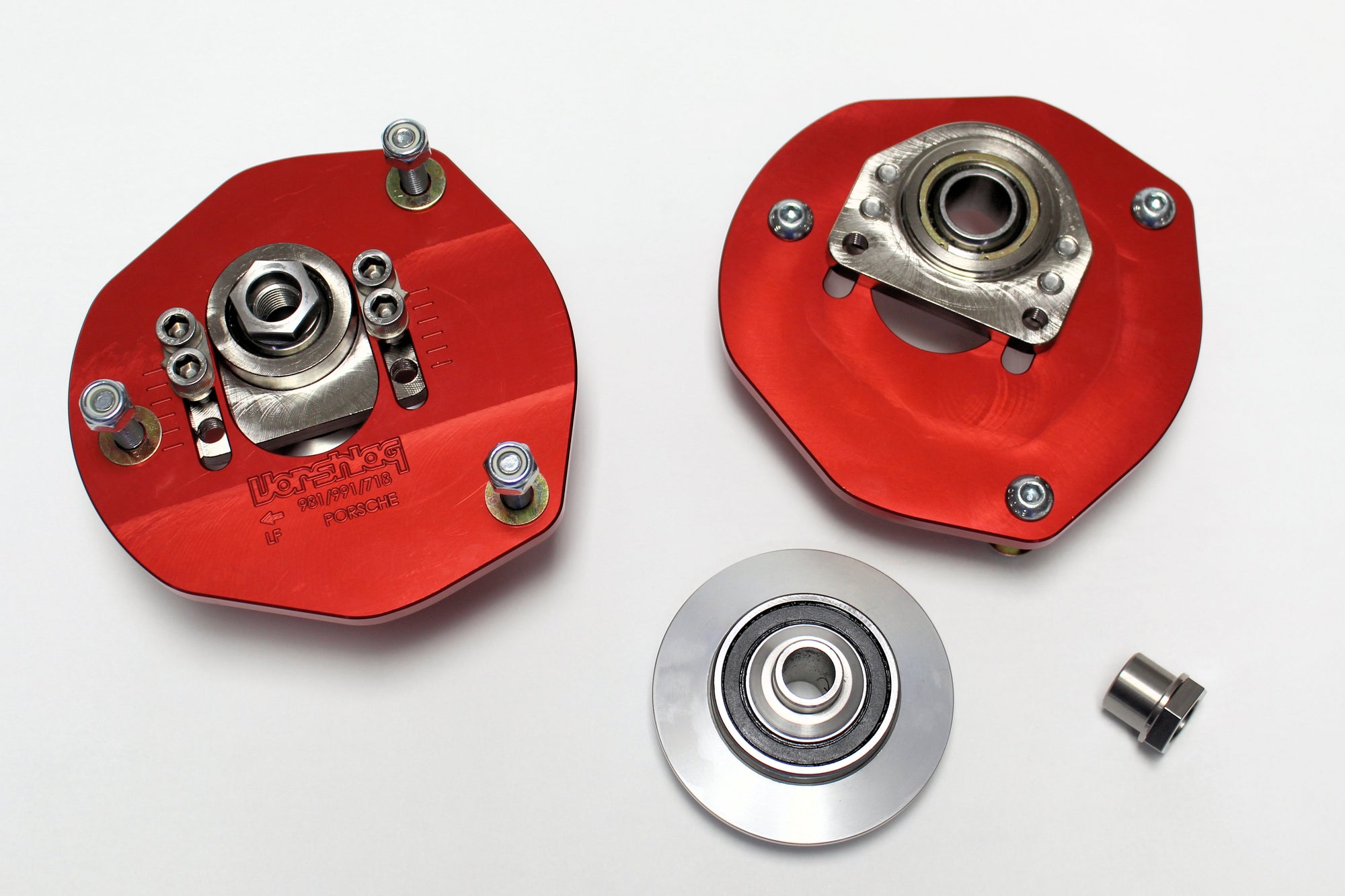 Vorshlag Porsche 718/981/982 (Cayman/Boxster) Camber Plates & Coilover Perches