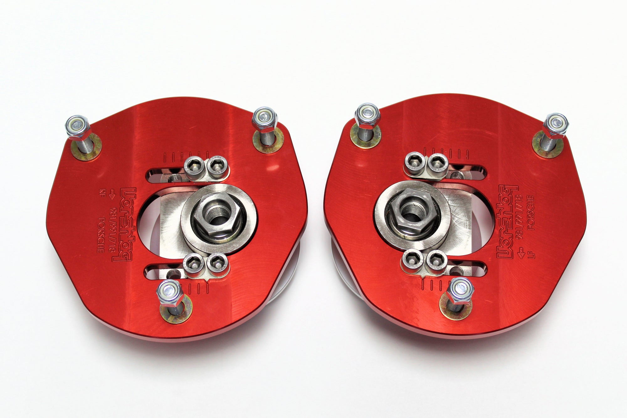 Vorshlag Porsche 718/981/982 (Cayman/Boxster) Camber Plates & Coilover Perches