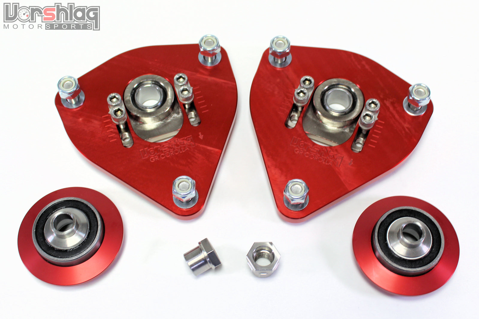 Vorshlag Toyota GR Corolla Camber Plates & Coilover Perches