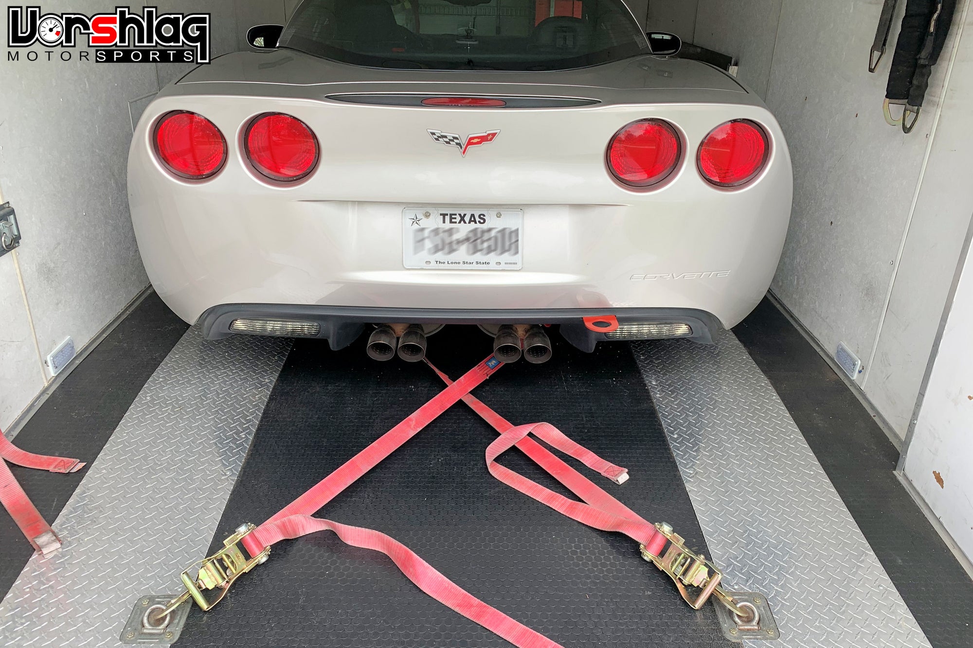 C6 Corvette Rear Tow Hook - Red (2005-2013 C6)