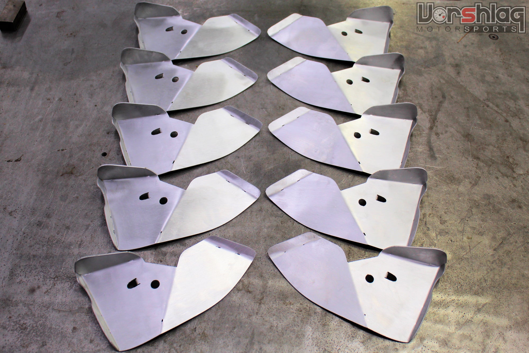 Vorshlag C6 Corvette Brake Cooling Deflector Kit