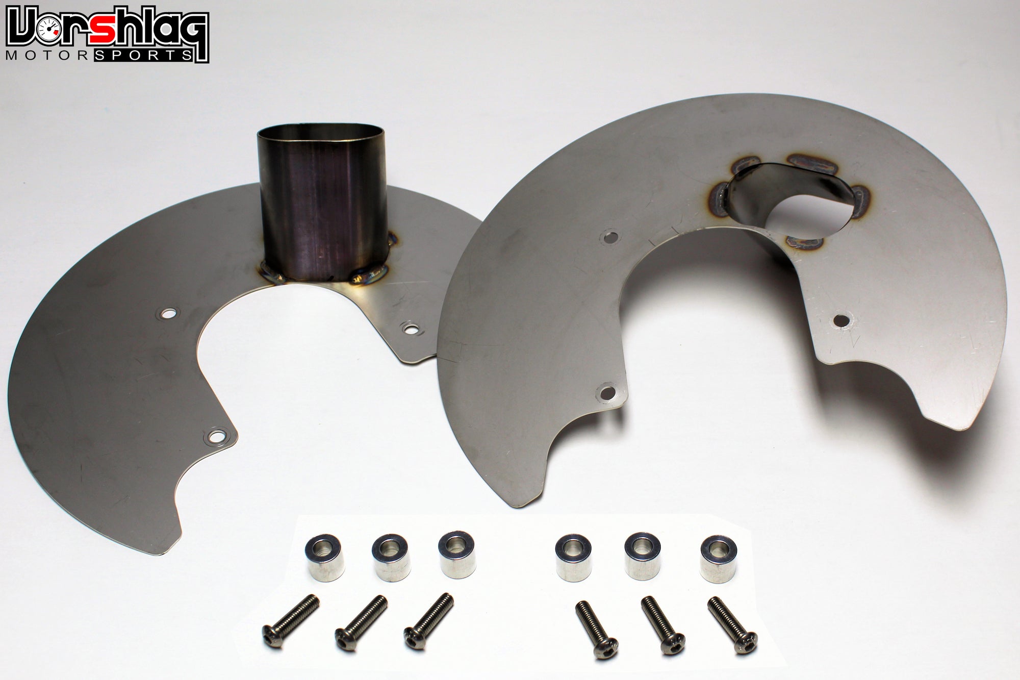 Vorshlag S197 3" Oval Brake Duct Backing Plates (Pair) [94-2042-LH]