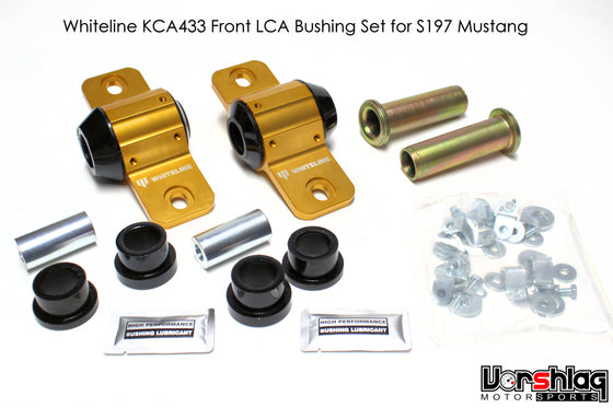 Whiteline Front Control Arm Bushings S197 Mustang