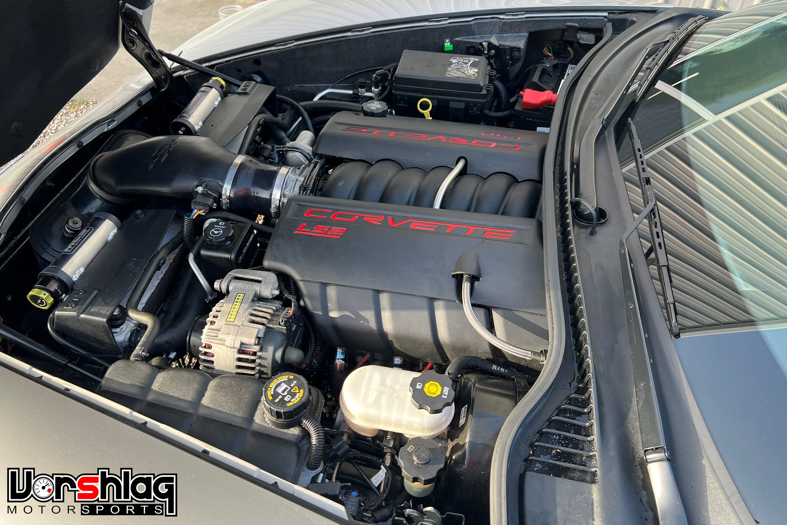 SLP Blackwing Cold Air Intake - 2008-13 C6 Corvette LS3 / LS7