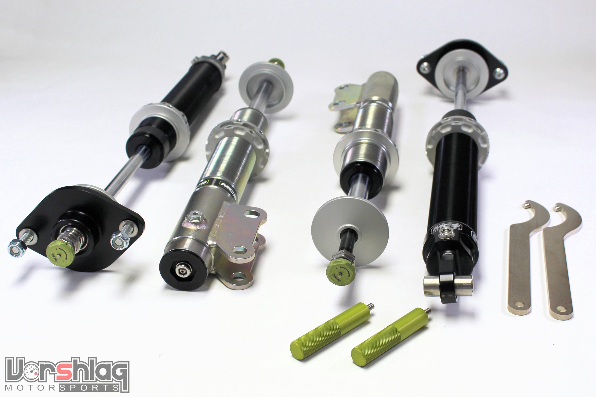 MCS TT1 Single Adjustable Monotube Dampers (Mitsubishi EVO X)