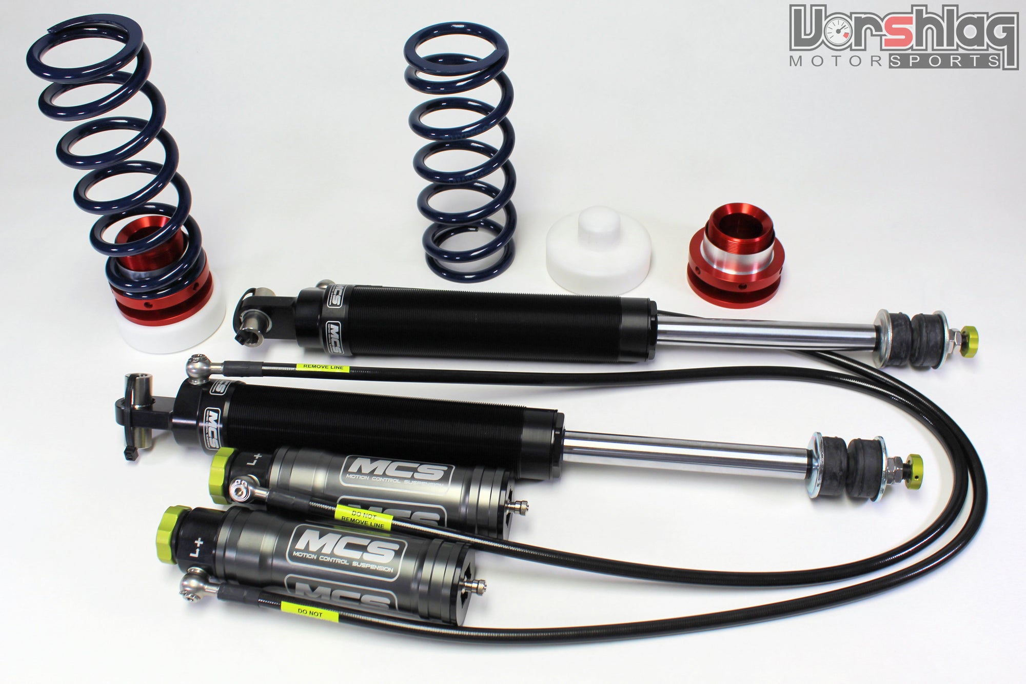 MCS RR2 Remote Double Adjustable Monotube Dampers (S197 Mustang)