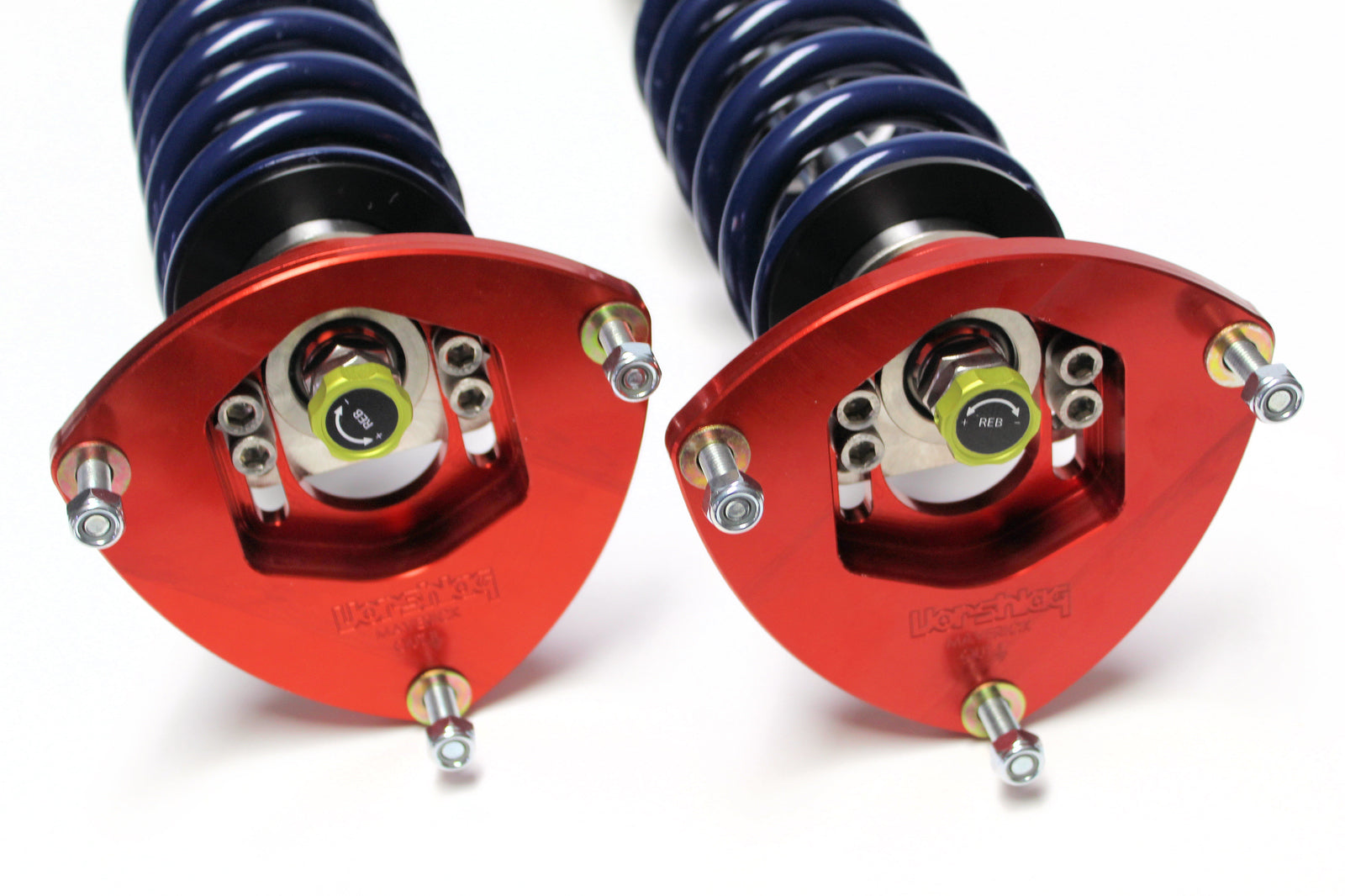 MCS TT1 Single Adjustable Monotube Dampers, Ford Maverick (Divorced Rear Spring)