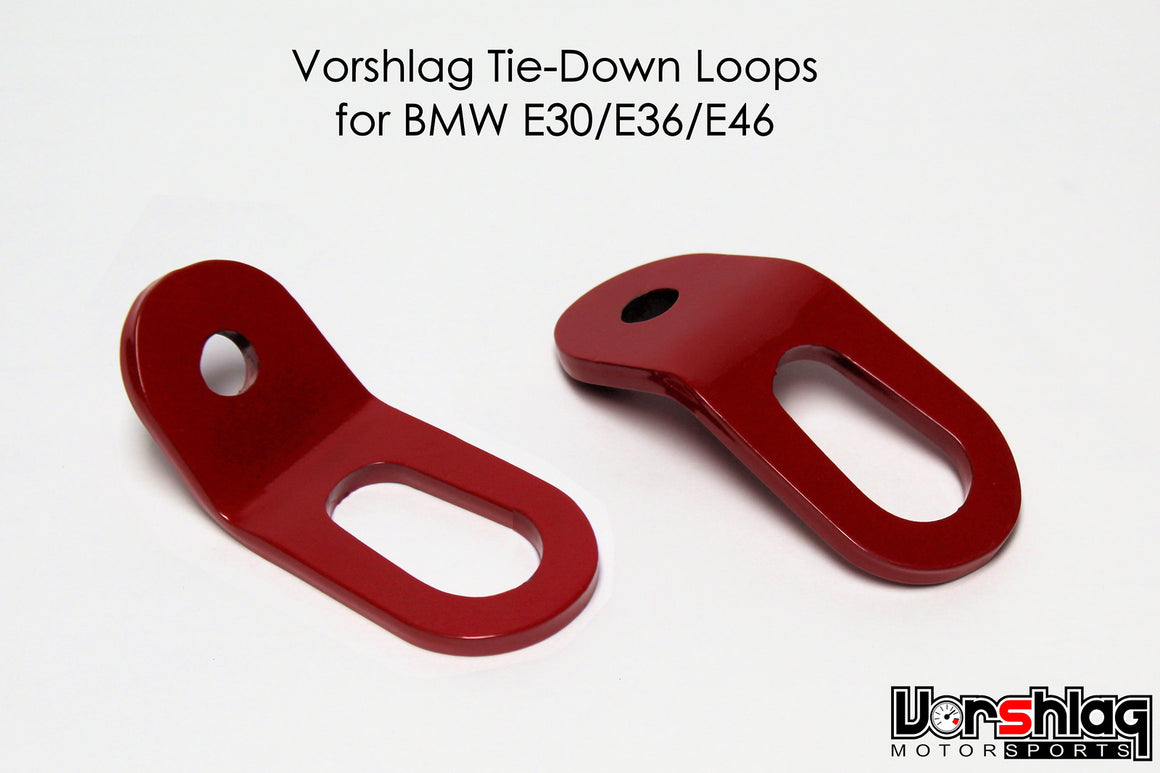 BMW E46/E36/E30 - Rear Tie Down Loop Kit (pair)