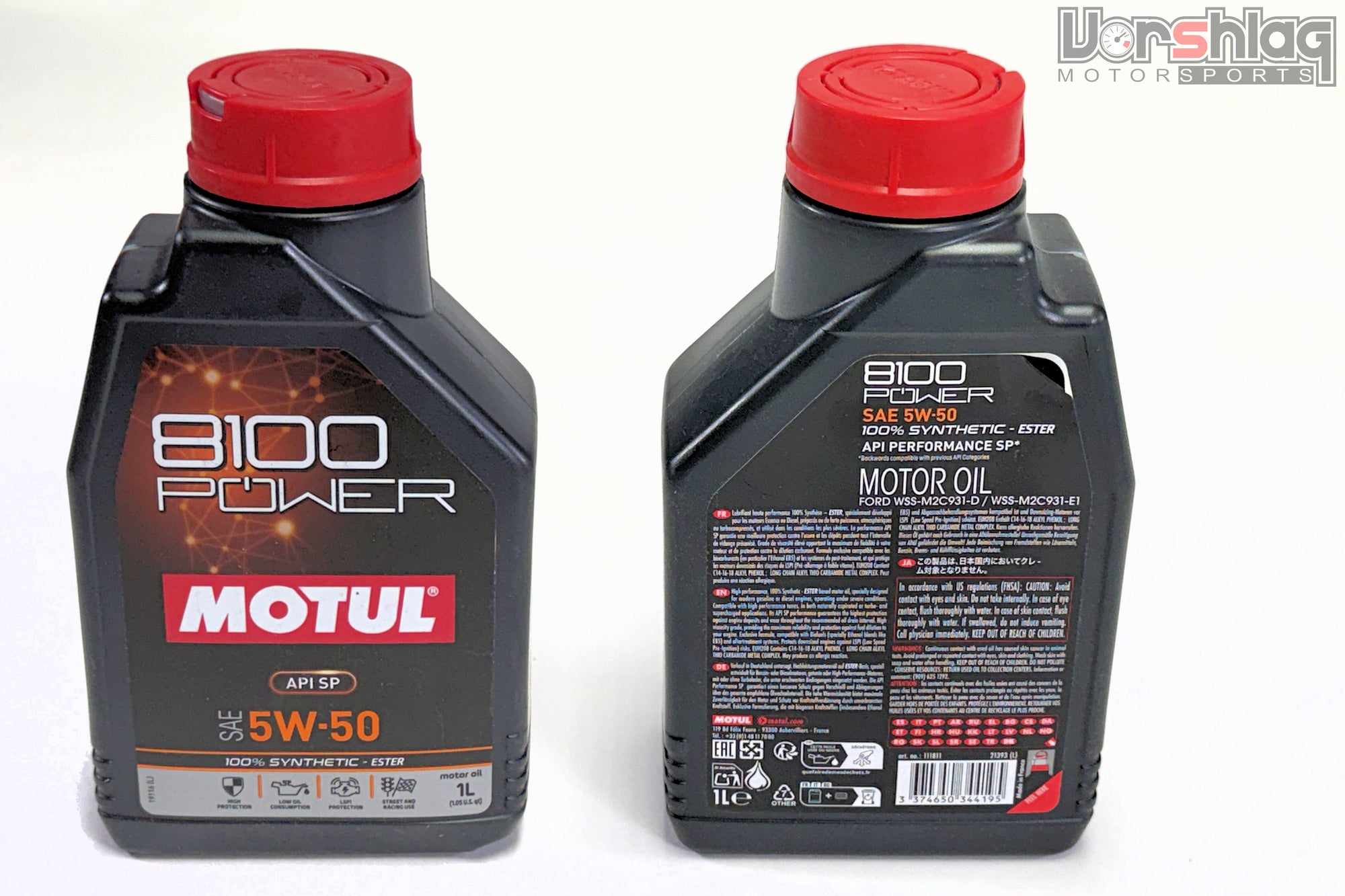 Motul 8100 Power Engine Oil ESTER 5W50 - 1 Liter