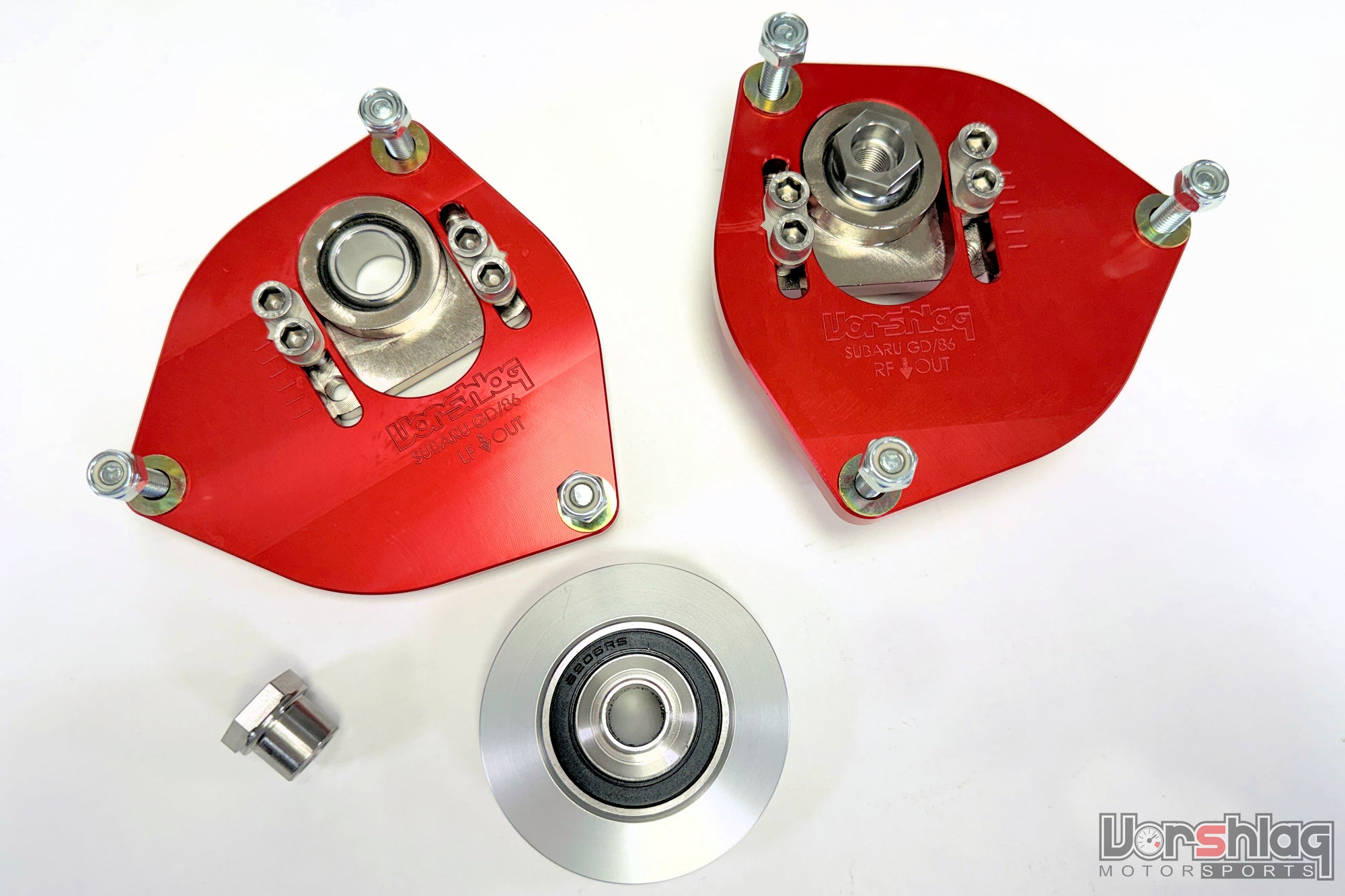 Vorshlag BRZ/FR-S/86 High Caster Camber Plates & Coilover Perches