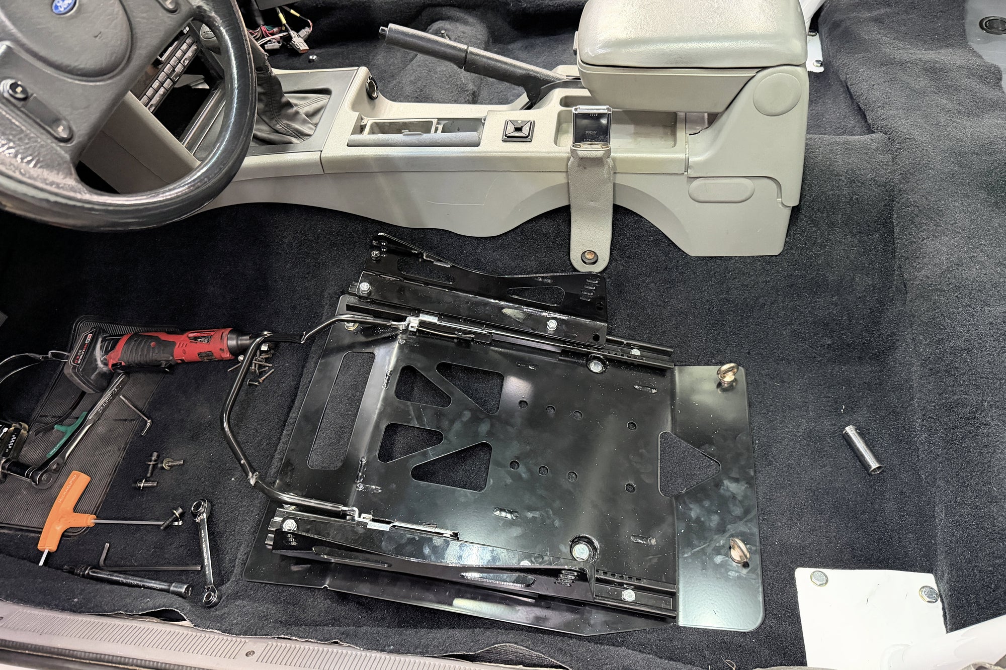 Vorshlag Seat Mounting Brackets for Fox Mustang