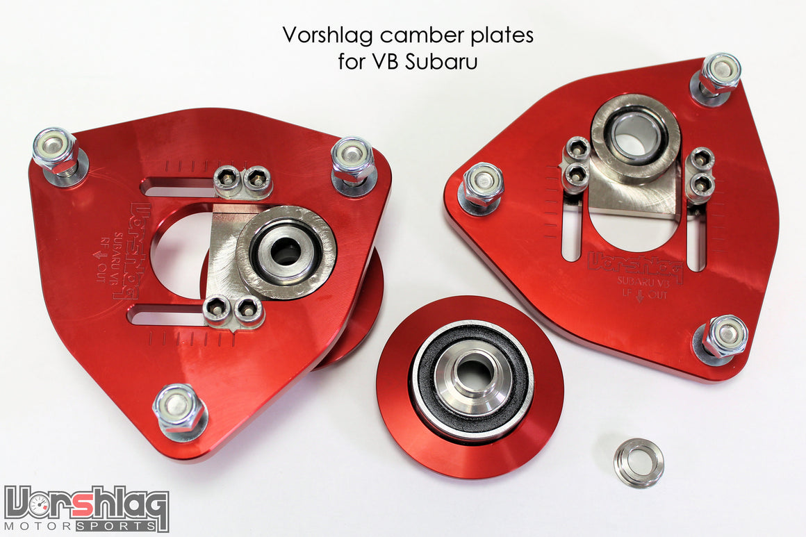 Vorshlag Subaru VB Front Camber Plates & Coilover Perches