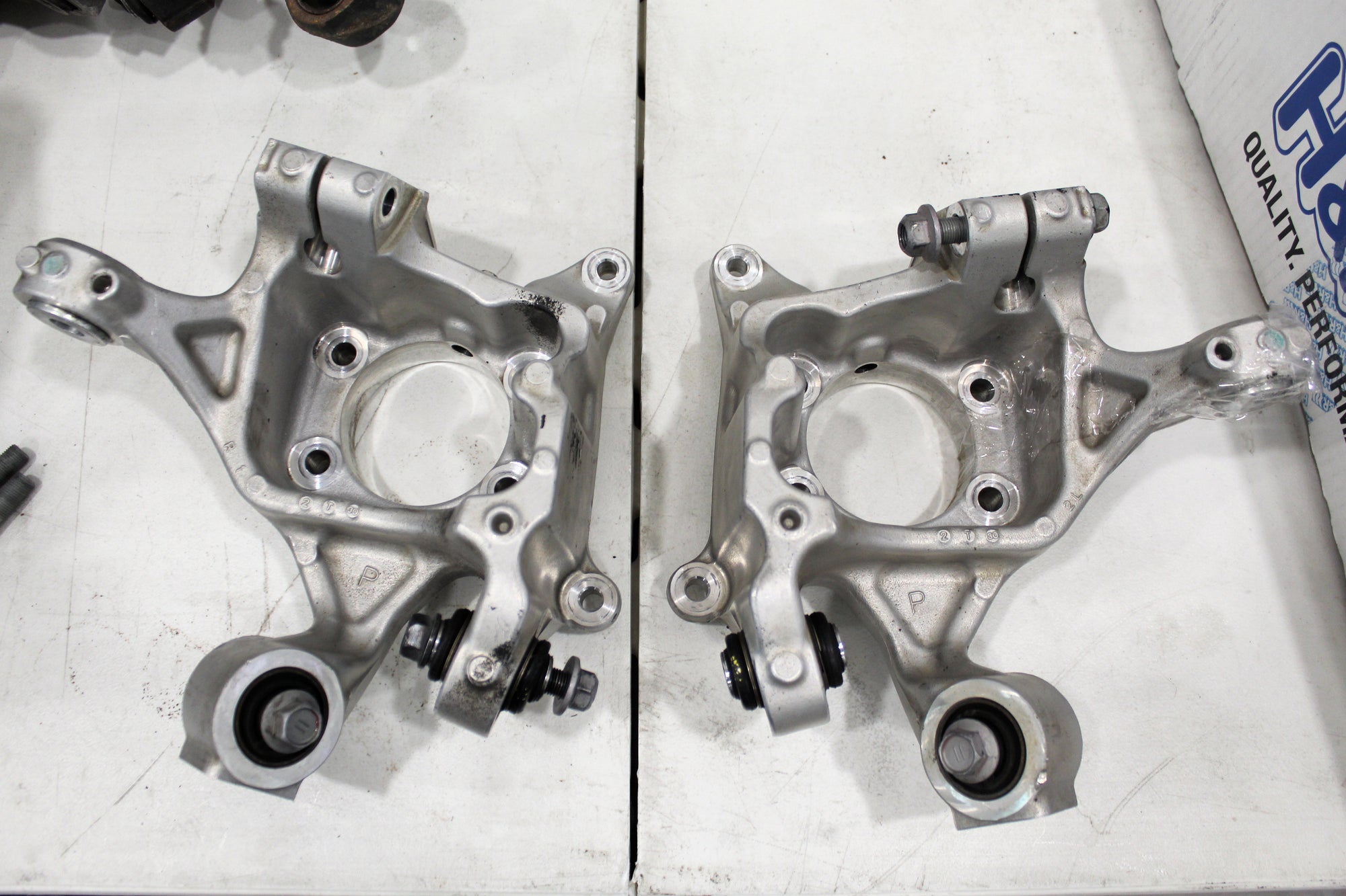 USED - VB Subaru Impreza aluminum rear uprights (pair)