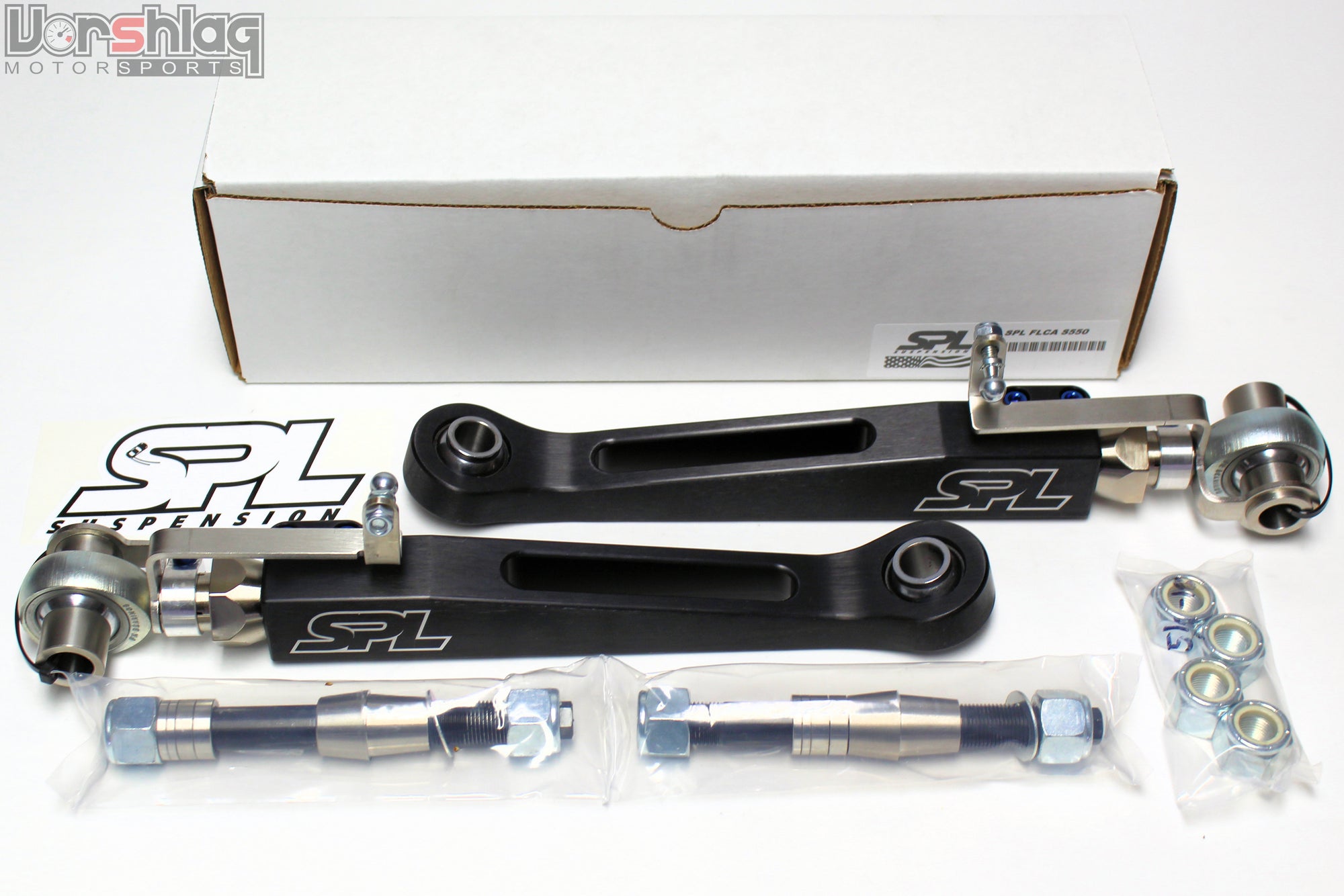SPL Parts TITANIUM Series Front Lower Control Arms S550 Ford Mustang