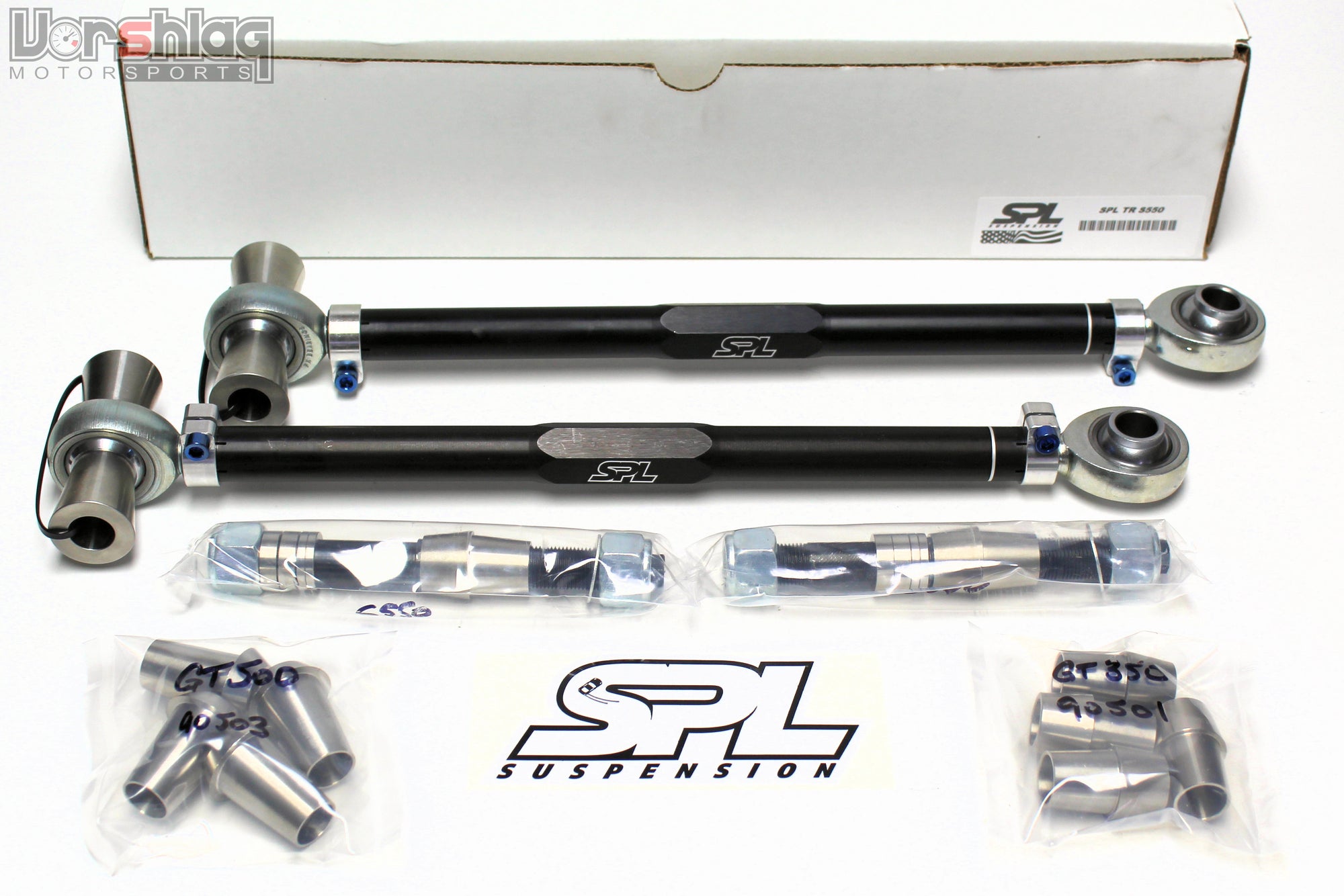 SPL Parts TITANIUM Series Front Tension Rods S550 Mustang