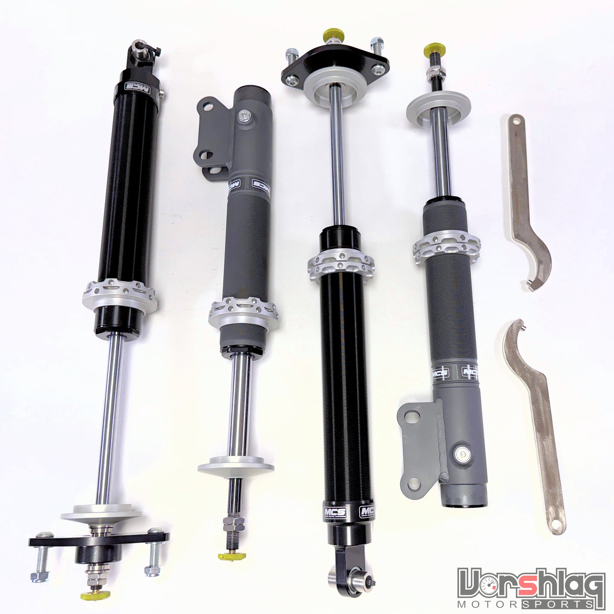 MCS TT1 Single Adjustable Monotube Dampers (Mitsubishi EVO X)