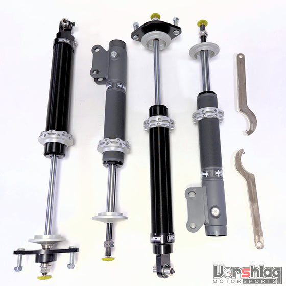 MCS TT2 Double Non-Remote Adjustable Monotube Dampers (Mitsubishi EVO X)
