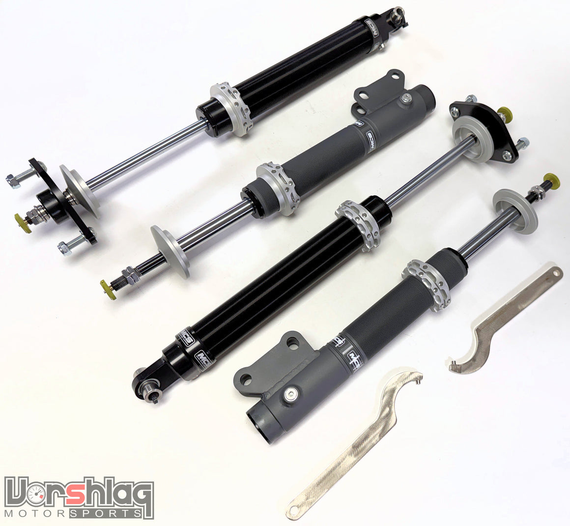 MCS TT1 Single Adjustable Monotube Dampers (Mitsubishi EVO X)