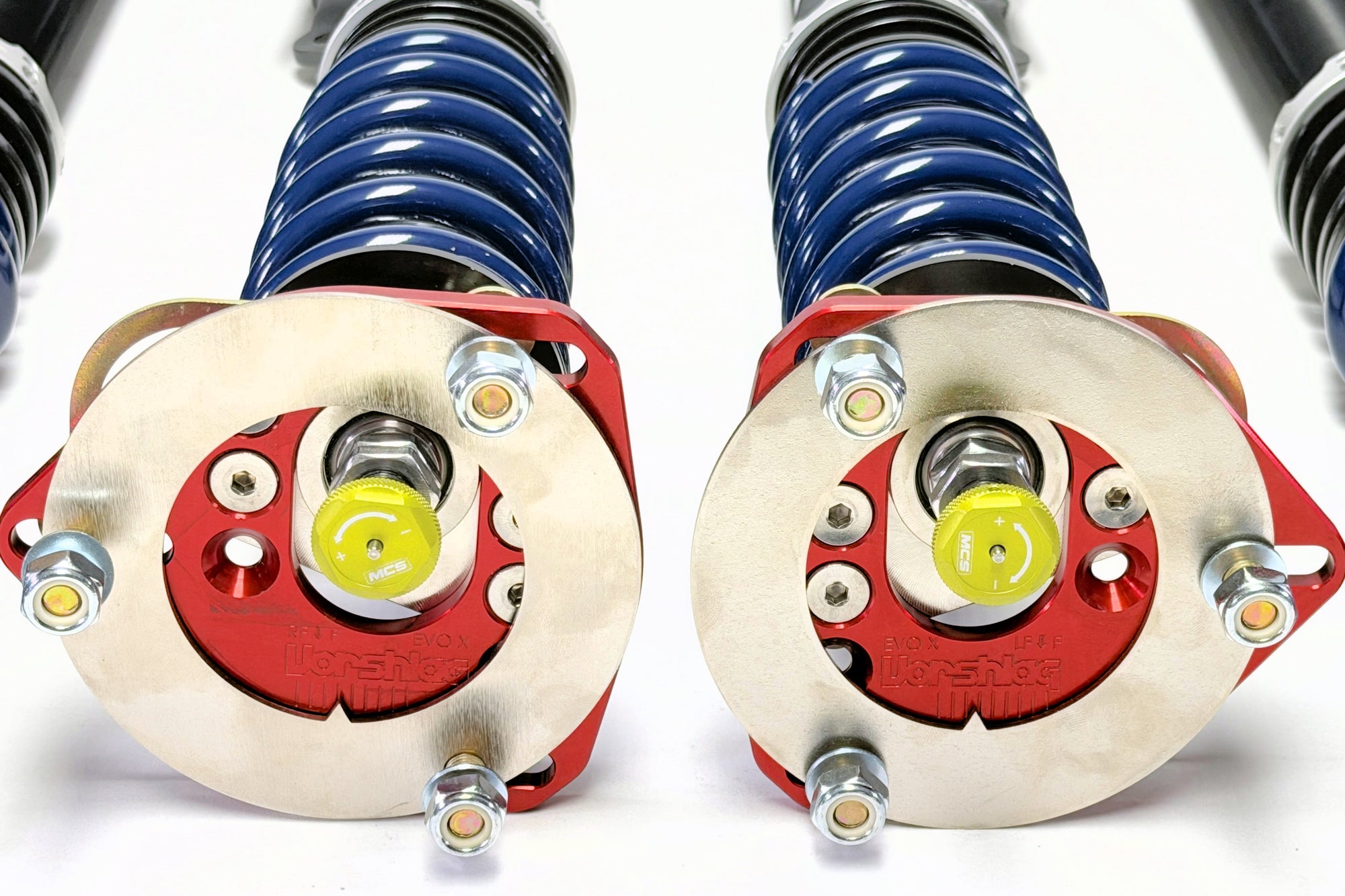 MCS TT2 Double Non-Remote Adjustable Monotube Dampers (Mitsubishi EVO X)