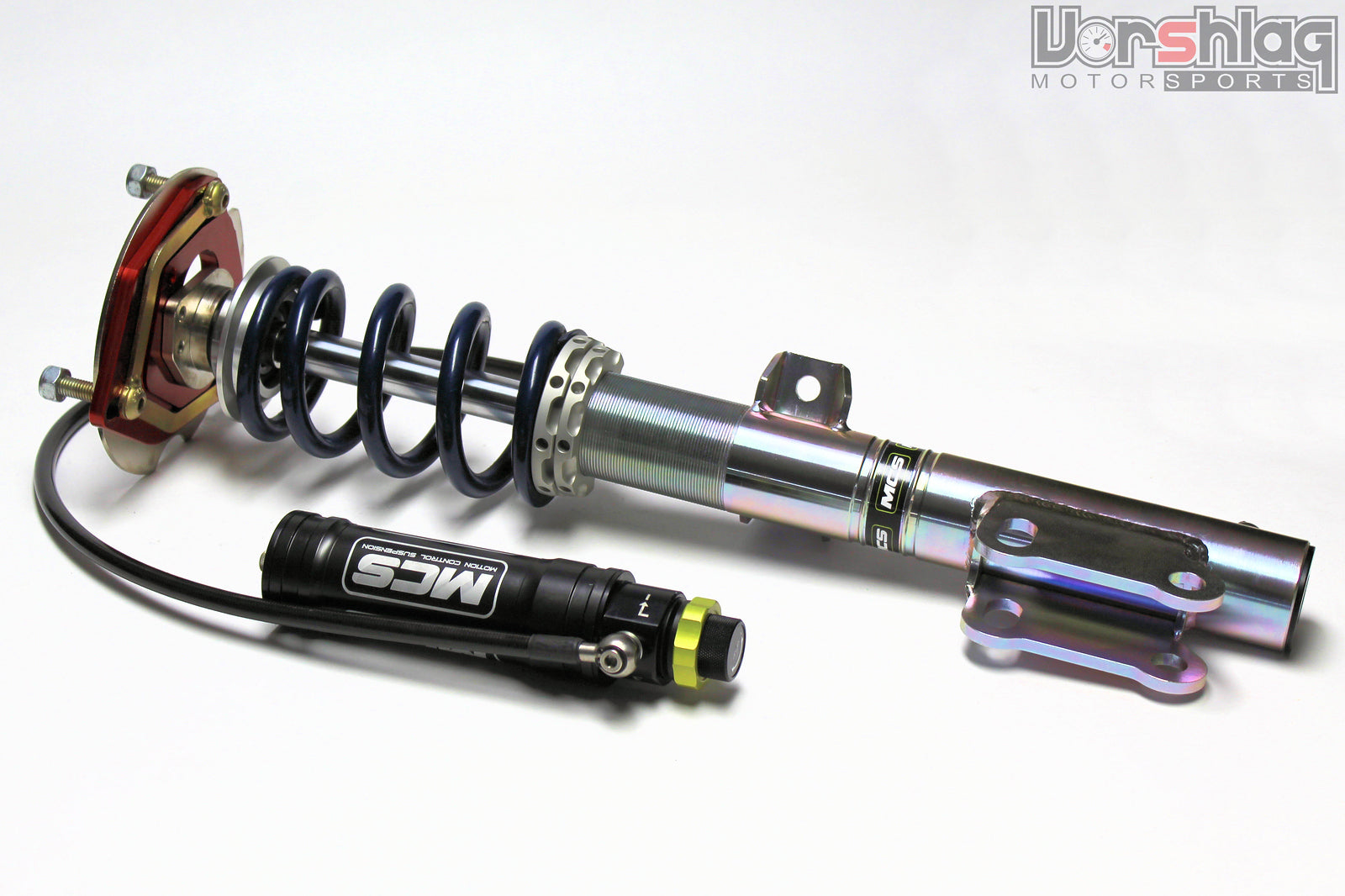 MCS RR3 Remote Triples Adjustable Monotube Dampers (Ford S650 Mustang w/ Magneride)
