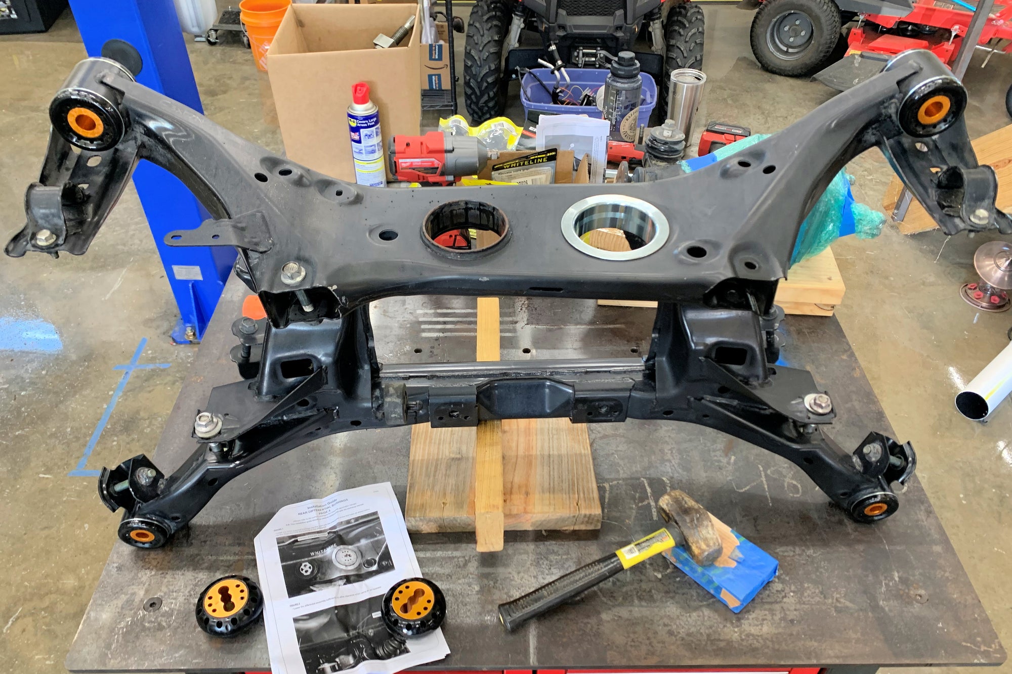 Whiteline Differential Mount Rear Cradle Bushing, Subaru BRZ + Toyota 86