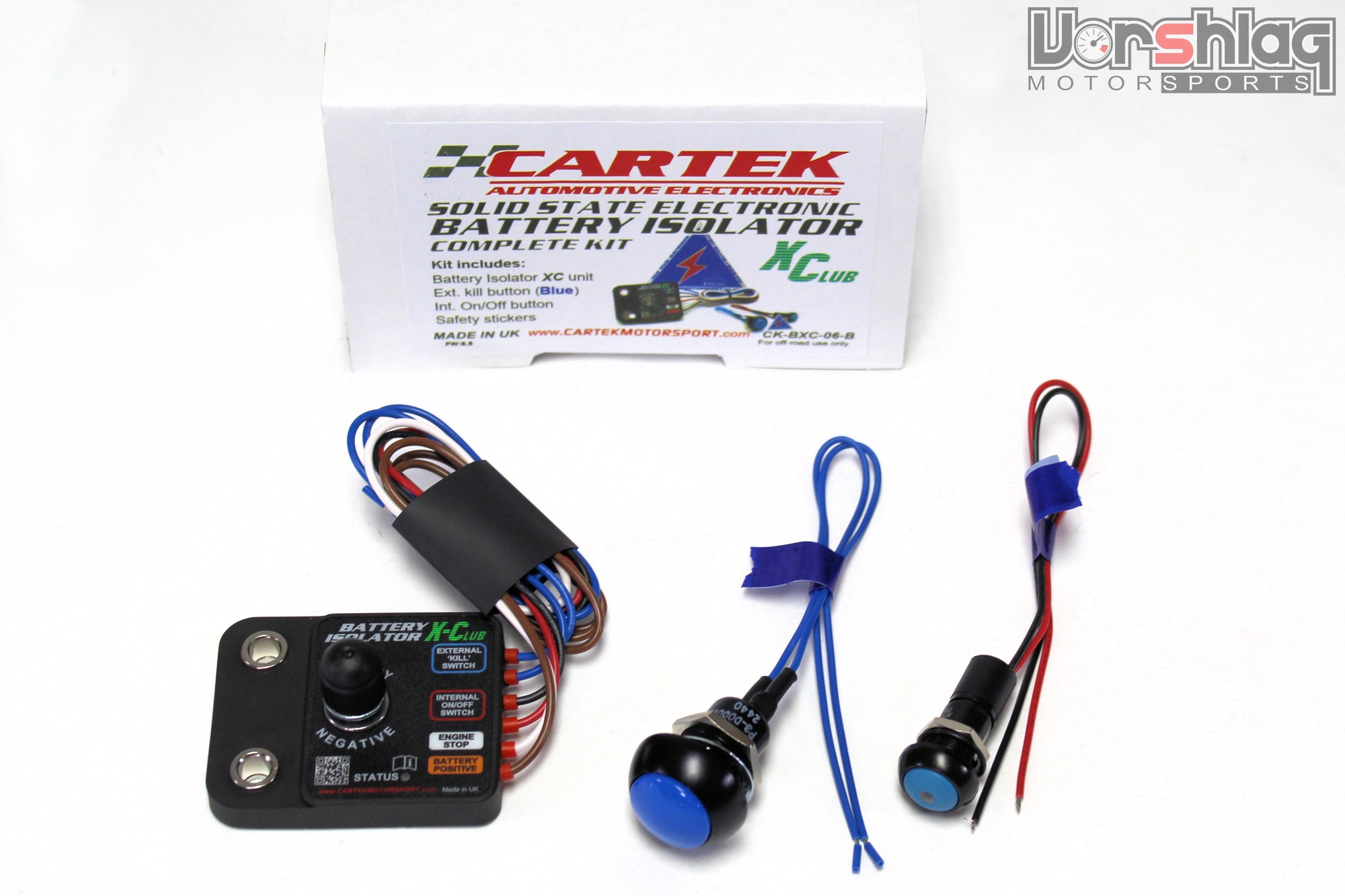 CARTEK Solid State Battery Isolator, X-Club
