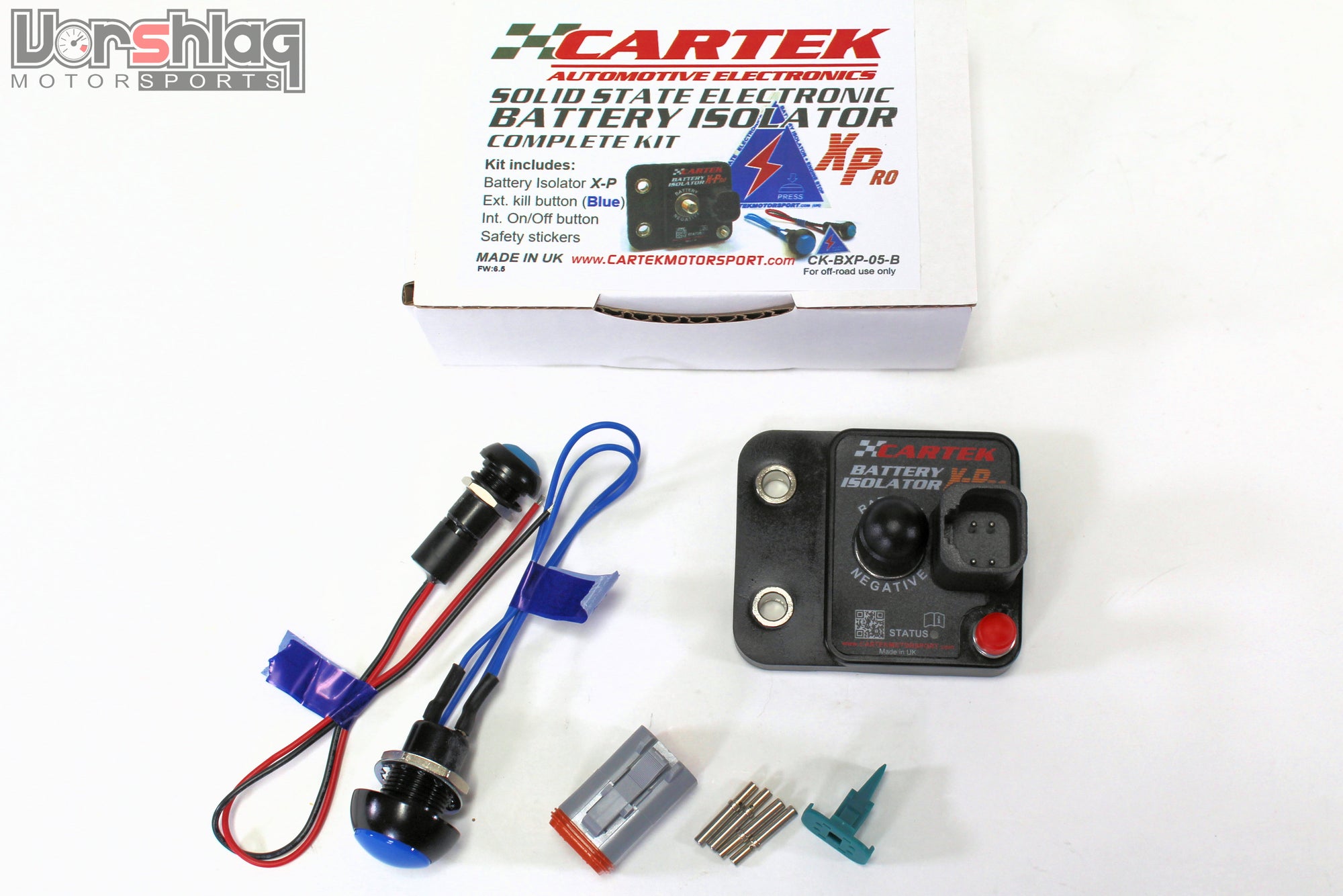 CARTEK Solid State Battery Isolator, X-Pro