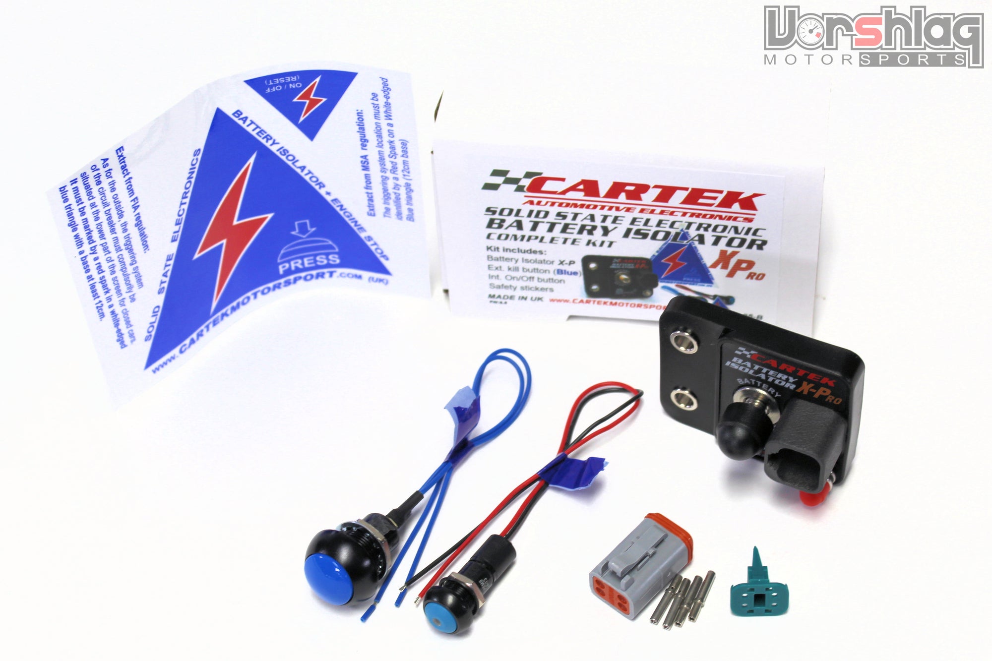 CARTEK Solid State Battery Isolator, X-Pro