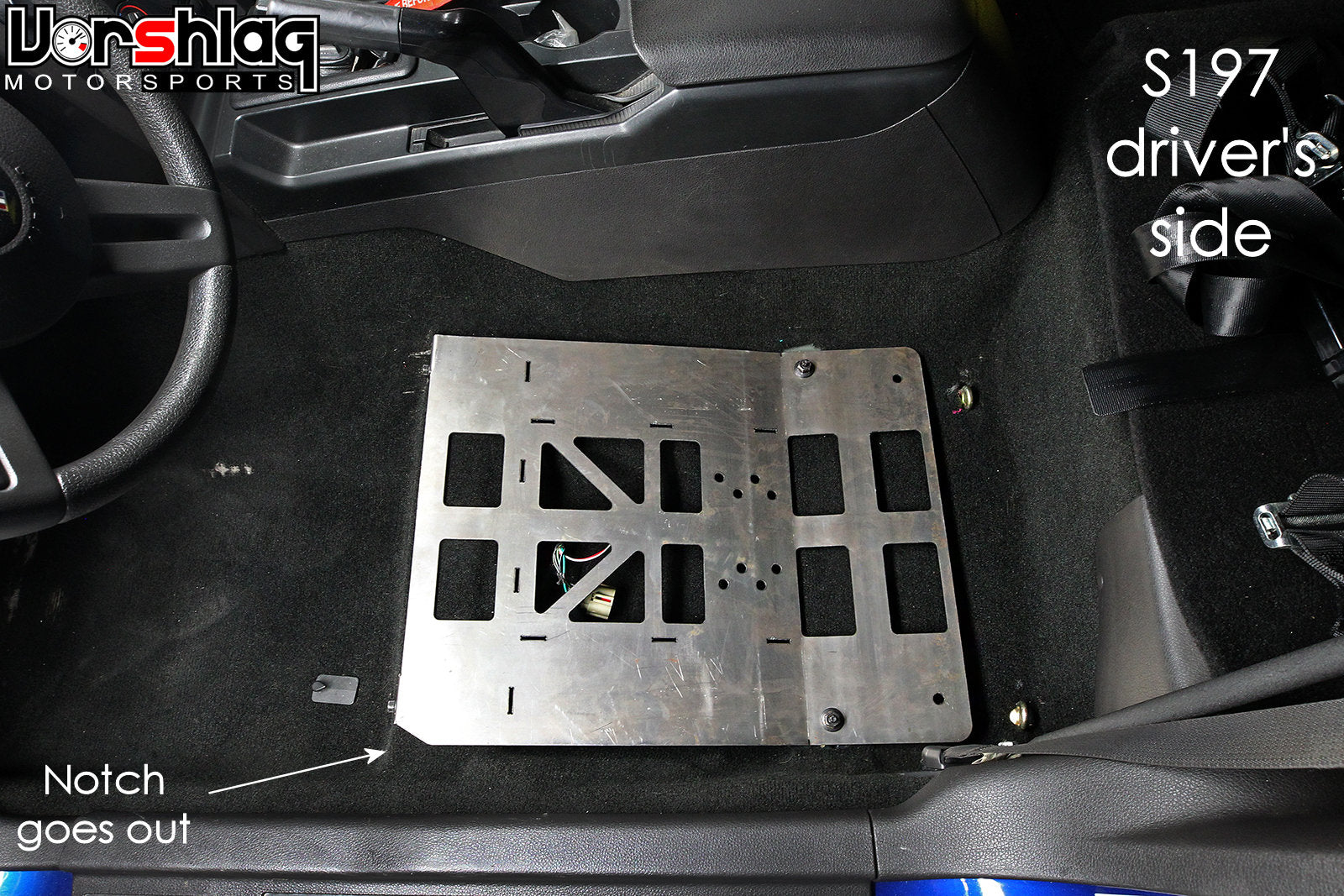 Vorshlag Seat Mounting Brackets for S197 Mustang