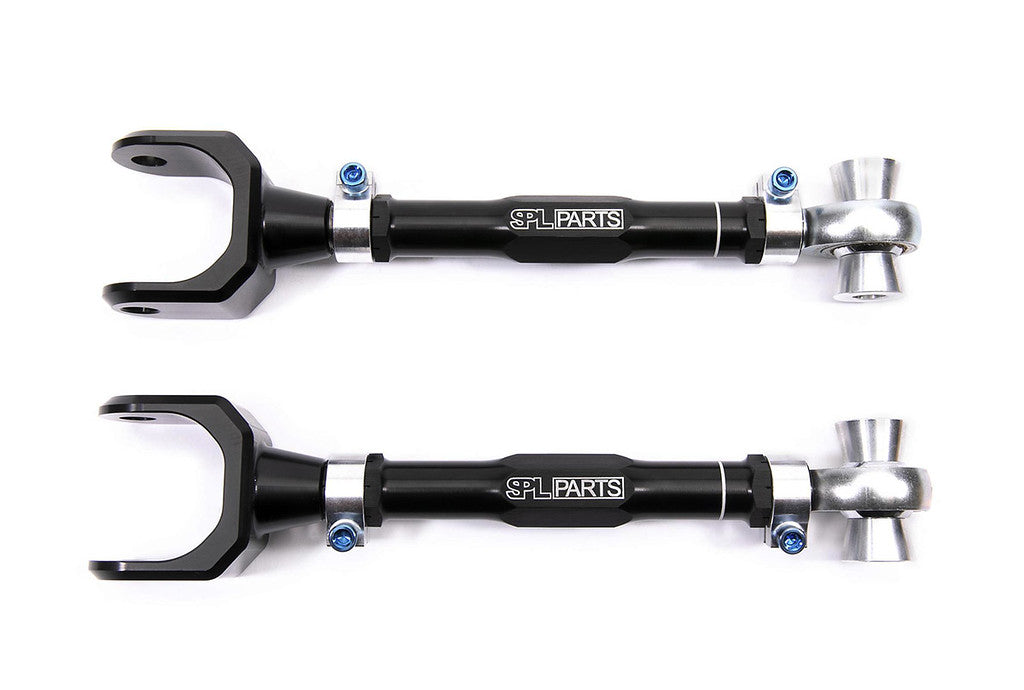 SPL Parts Rear Lower Toe Arms with Eccentric Lockouts for 2015+ S550 Mustang