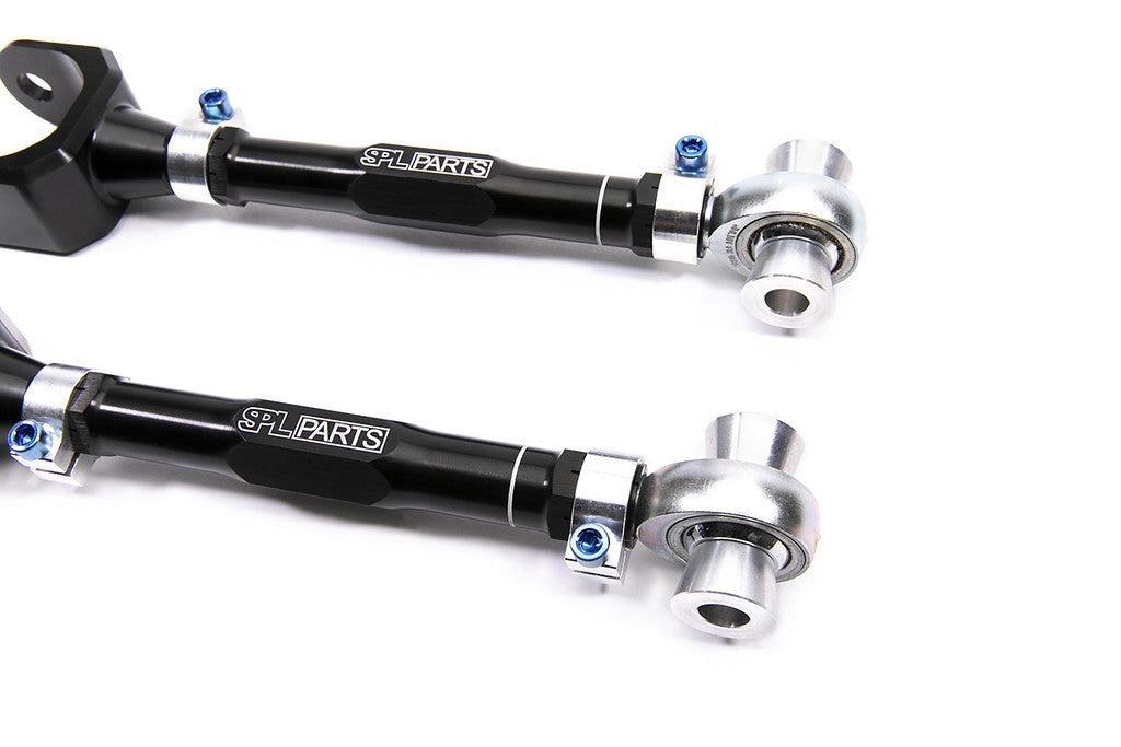 SPL Parts Rear Lower Toe Arms with Eccentric Lockouts for 2015+ S550 Mustang