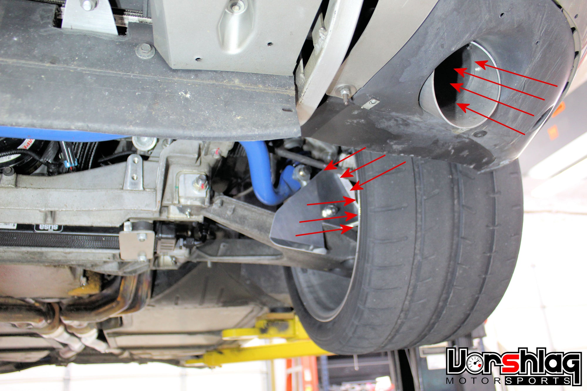 Vorshlag C6 Corvette Brake Cooling Deflector Kit