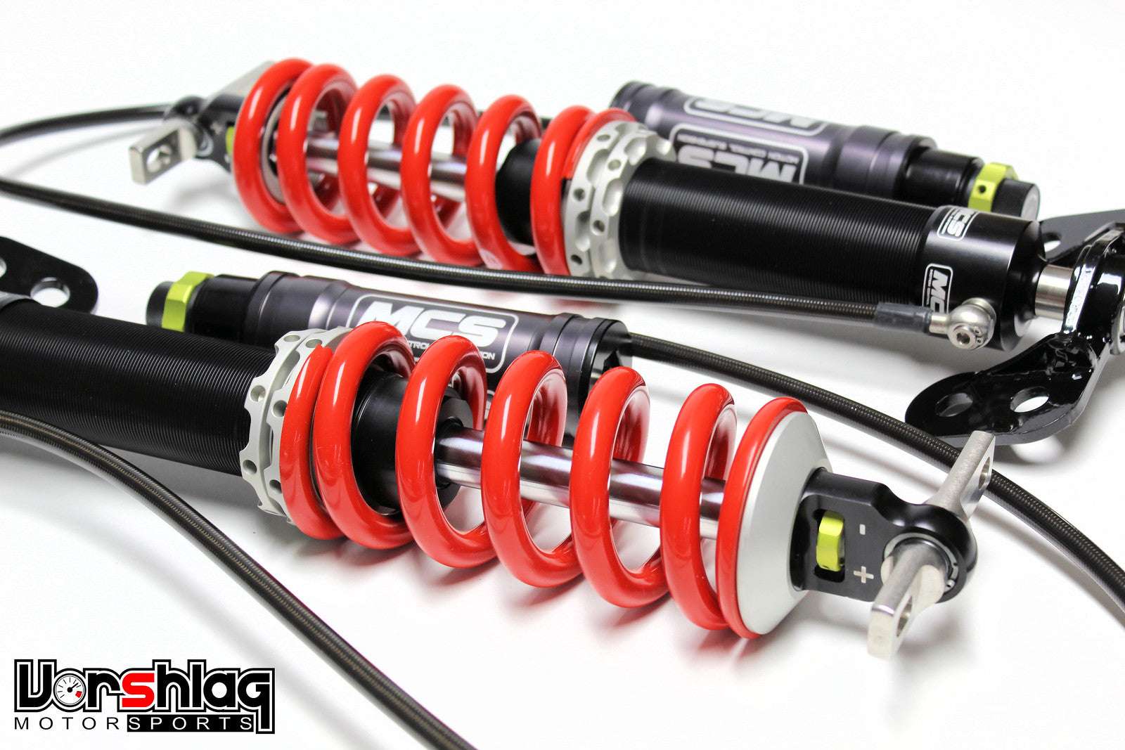MCS RR2 Remote Double Adjustable Monotube Dampers (Ford S650 Mustang w/o Magneride)