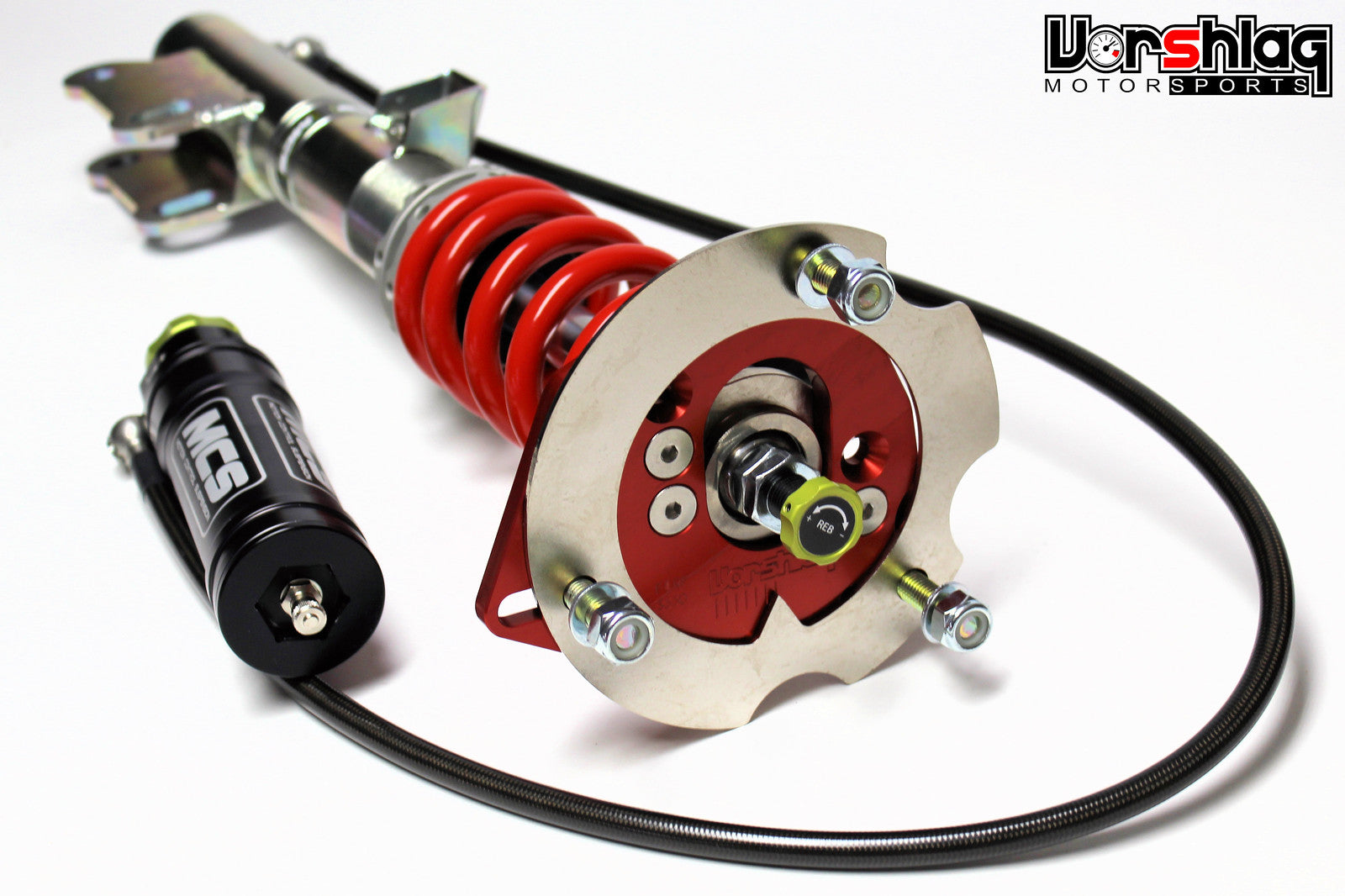 MCS RR2 Remote Double Adjustable Monotube Dampers (Ford S650 Mustang w/o Magneride)